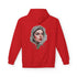 Palestine Woman Art Hoodie Unisex - Keffiyeh Scarf Dual-Sided Graphic Pullover